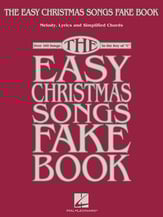 The Easy Christmas Songs Fake Book piano sheet music cover